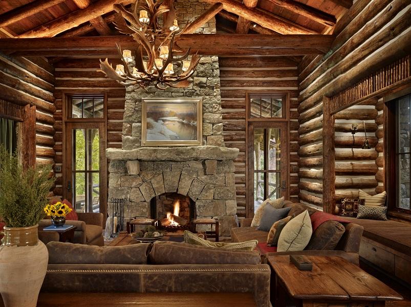 Stunning Mill Creek Log Ranch By North Fork Builders – Adorable Living ...