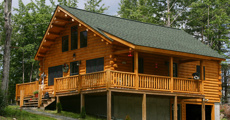 SugarHill Log Home with a Fancy Design - Adorable Living Spaces