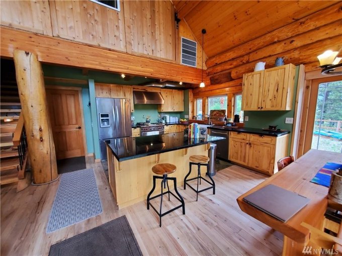 Modest Log Home For The Ultimate Happy Ever After! - Adorable Living Spaces