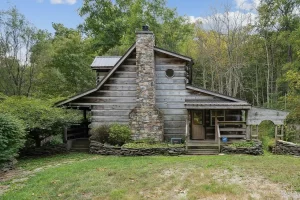 Charming Cabin on 4+ Acres with Creek View. $199,500