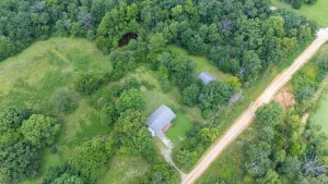 Rustic Homestead Potential on 37 Acres with Cabin & Spring. $240,000