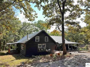 Log Cabin on 10 Acres with Shop & Pond