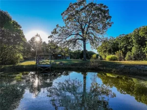 Country Home on 10.5 Acres with Pond. $169,900